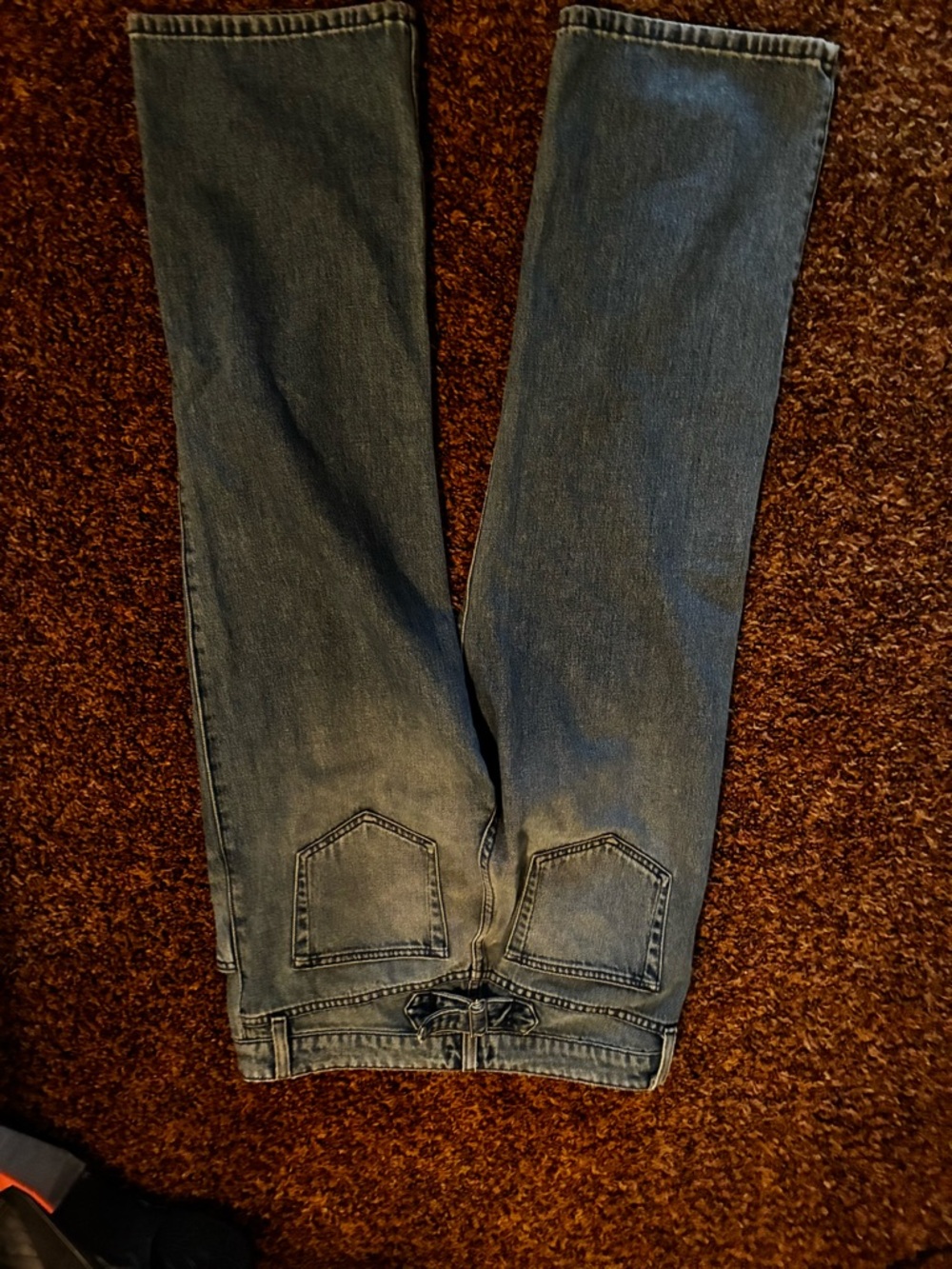 A.L.C. High Rise Blue Jeans - Picture 7 of 7